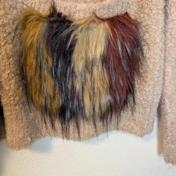 Zara Furry Pocket Sweater - Picture 10 of 11